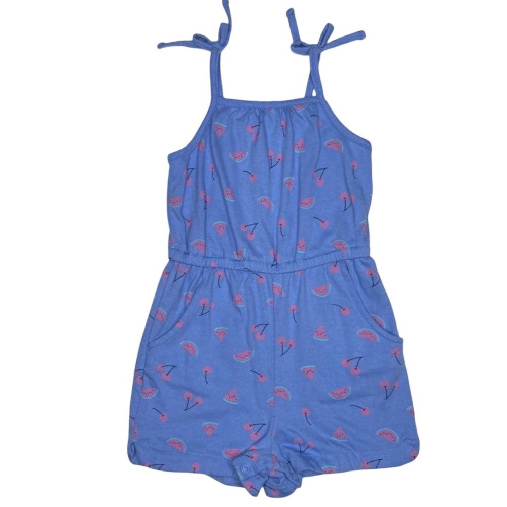 Cat & Jack Watermelon And Cherries Romper